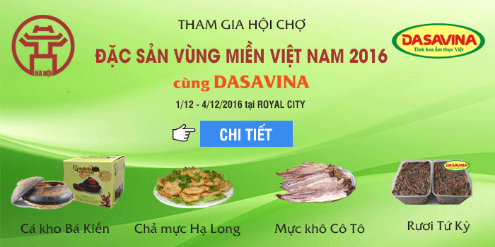 Hội chợ Đặc sản vùng miền Việt Nam tháng 12/2016 tại Royal City